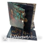 ΜΑΡΙΑ ΚΑΛΛΑΣ Τρίπτυχο 2007 Σετ Ευρώ Κερμάτων  με  ασημένιο